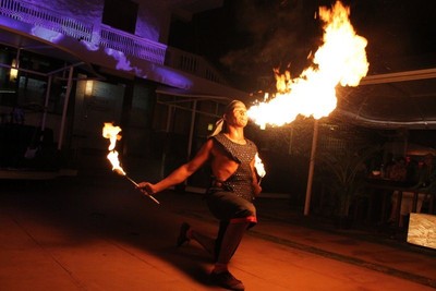 Kanan Brothers Fire Dancers